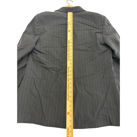 Brooks Brothers Men's 42R Pinstripe Wool Blend Suit Blazer Jacket - Picture 8 of 11